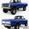 1532138 - PBR Game 3D Models - Chevrolet K10 Silverado 1984 3D Max