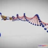 1532148 - PBR Game 3D Models - Chromosome Structure 3D Max