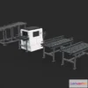 1532182 - PBR Game 3D Models - Conveyor Belt Xray Pack 3D Max
