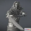 1532238 - PBR Game 3D Models - Drizzt 3D Max