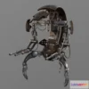 1532240 - PBR Game 3D Models - Droideka High Poly 3D Max