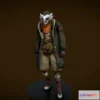 1532264 - PBR Game 3D Models - Ekko (Arcane) League Of Legends 3D Max