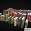 1532266 - PBR Game 3D Models - Elegan Old Book Pack 3D Max