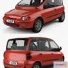 1532302 - PBR Game 3D Models - Fiat Multipla 1998 3D Max