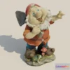 1532348 - PBR Game 3D Models - Garden Gnome Statue 3D Max