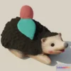 1532350 - PBR Game 3D Models - Garden Hedgehog sculpture 3D Max