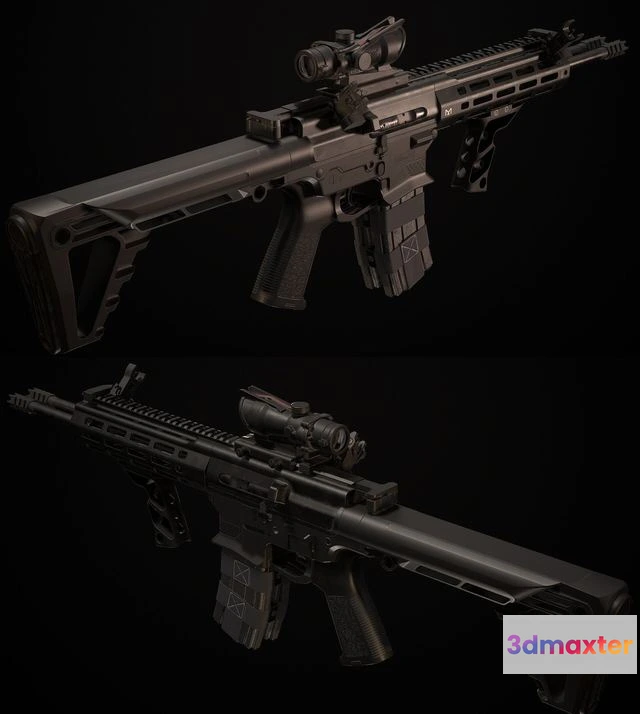 1532366 - PBR Game 3D Models - Gilboa Snake 3D Max