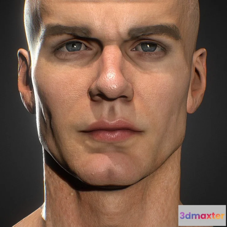 1532412 - PBR Game 3D Models - Henry Cavill 3D Model 3D Max