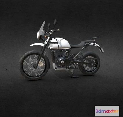 1532420 - PBR Game 3D Models - Himalayan Bike 3D Max