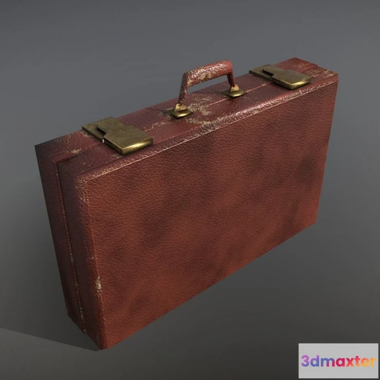 1532494 - PBR Game 3D Models - Suitcase 3D Max