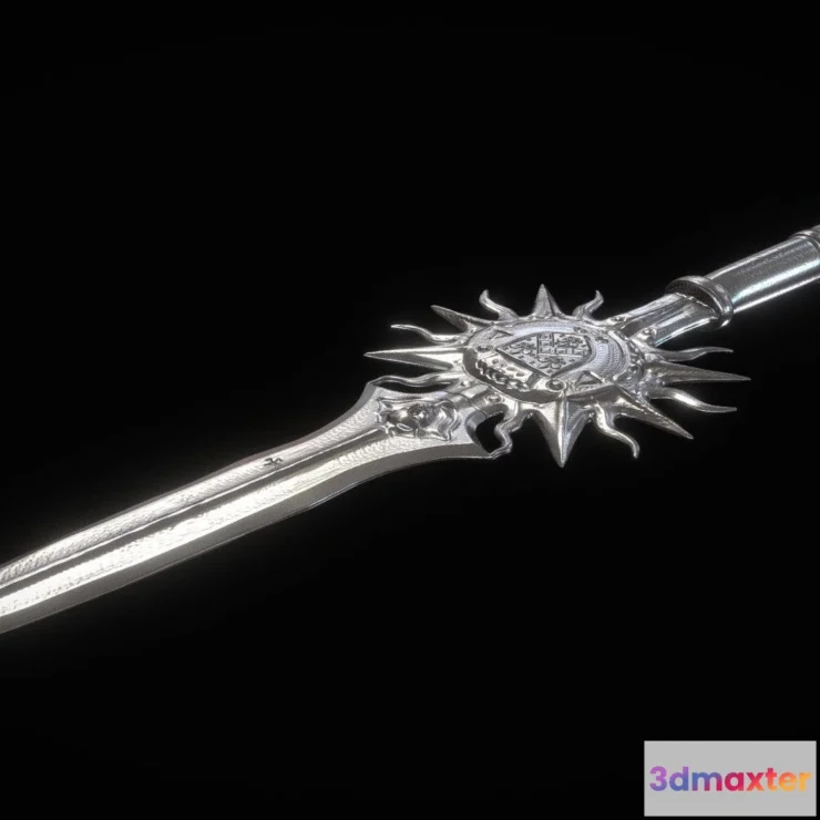 1532508 - PBR Game 3D Models - Sun Partisan 3D Max