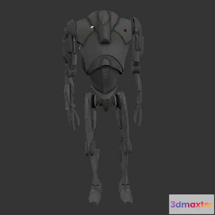 1532514 - PBR Game 3D Models - Super Battle Droid 3D Max
