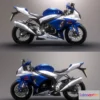 1532536 - PBR Game 3D Models - Suzuki GSX-R1000 3D Max