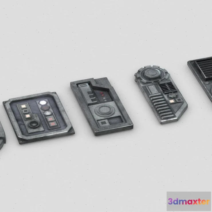 1532540 - PBR Game 3D Models - Sw Environment Kitbash 1 Star Wars 3D Max