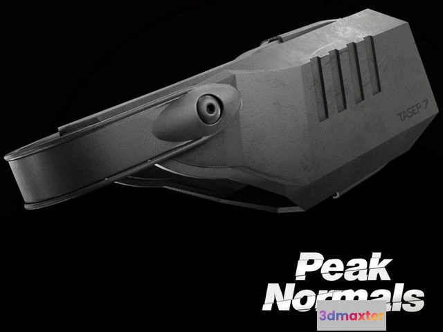 1532576 - PBR Game 3D Models - Taser 7 Holster 3D Max