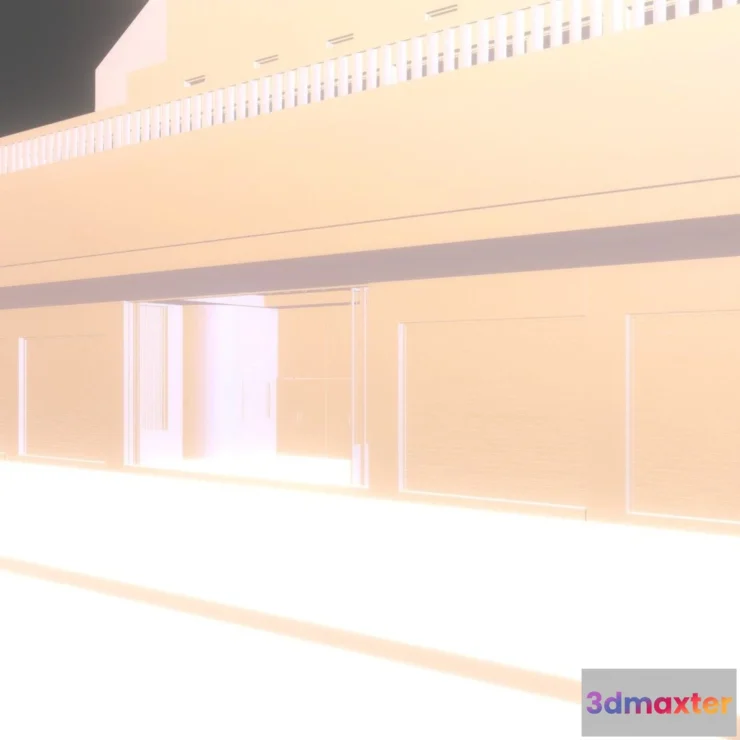 1532586 - PBR Game 3D Models - Teatro Caupolican Virtual Tour 3D Max