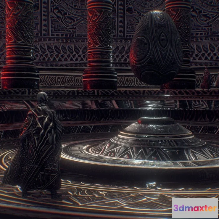 1532598 - PBR Game 3D Models - Temple Usd Workflow Test 3D Max
