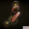 1532604 - PBR Game 3D Models - Tentacle Lamp 3D Max