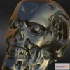 1532610 - PBR Game 3D Models - Terminator Skull 3D Max