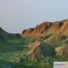 1532622 - PBR Game 3D Models - Terrain hills mountains 3D Max