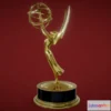 1532670 - PBR Game 3D Models - The Emmy Awards Statuette Trophy 3D Max