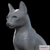 1532674 - PBR Game 3D Models - The Gayer Anderson Cat 3D Printing 3D Max