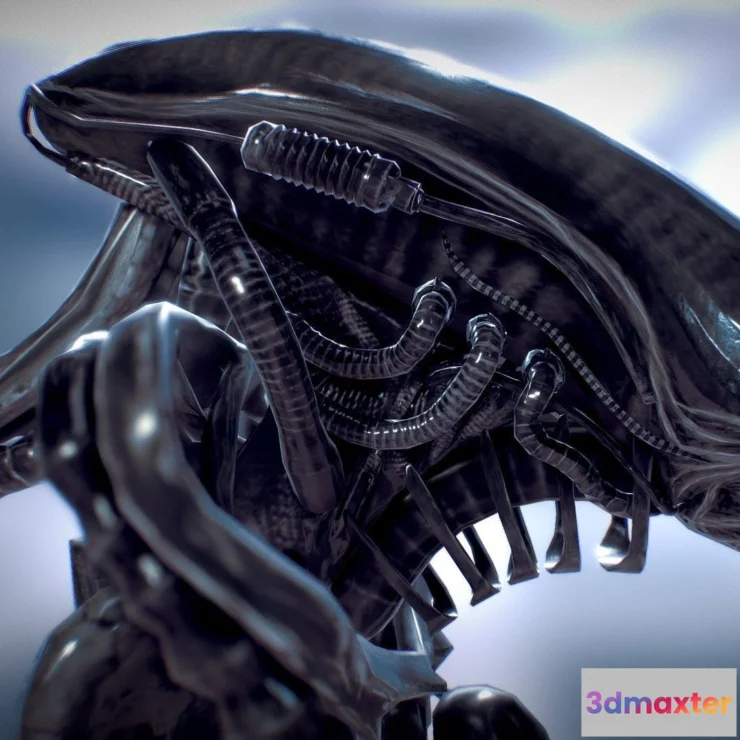 1532680 - PBR Game 3D Models - The Gigers Chair 3D Max