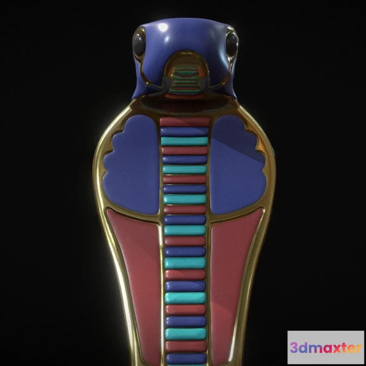 1532720 - PBR Game 3D Models - The Uraeus 3D Max