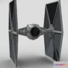 1532742 - PBR Game 3D Models - Tie Fighter 3D Max