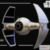1532744 - PBR Game 3D Models - Tie Inquisitor Fighter Star Wars Model 3D Max