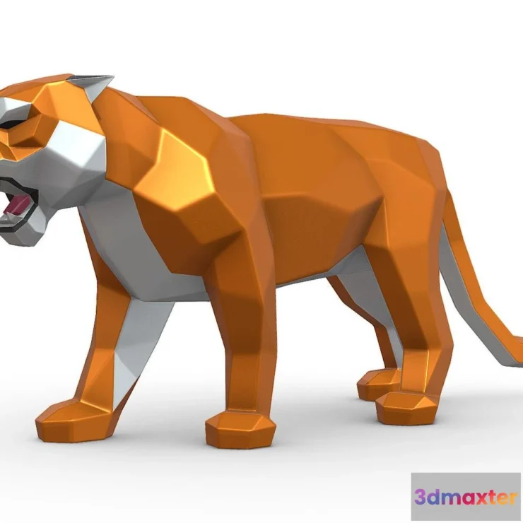 1532754 - PBR Game 3D Models - Tiger 3D Max