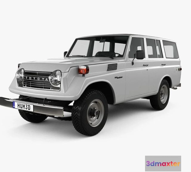 1532792 - PBR Game 3D Models - Toyota Land Cruiser (J55) 1975 3D Max
