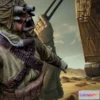 1532856 - PBR Game 3D Models - Tusken Raider Iphone Scaniverse 3D Max