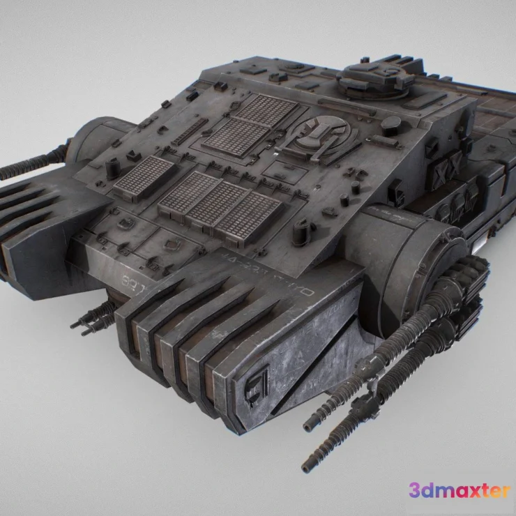 1532872 - PBR Game 3D Models - Tx 225 Gavw Occupier Star Wars 3D Max