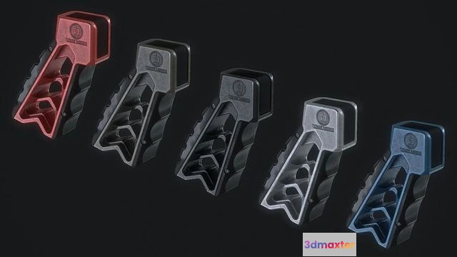 1532880 - PBR Game 3D Models - Tyrant Designs MOD PistolGrip 3D Max