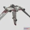 1532938 - PBR Game 3D Models - V 19 Torrent Starfighter Star Wars 3D Max