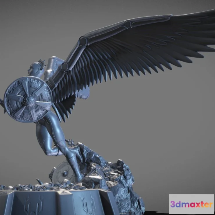 1532950 - PBR Game 3D Models - Valkirie 3D Max