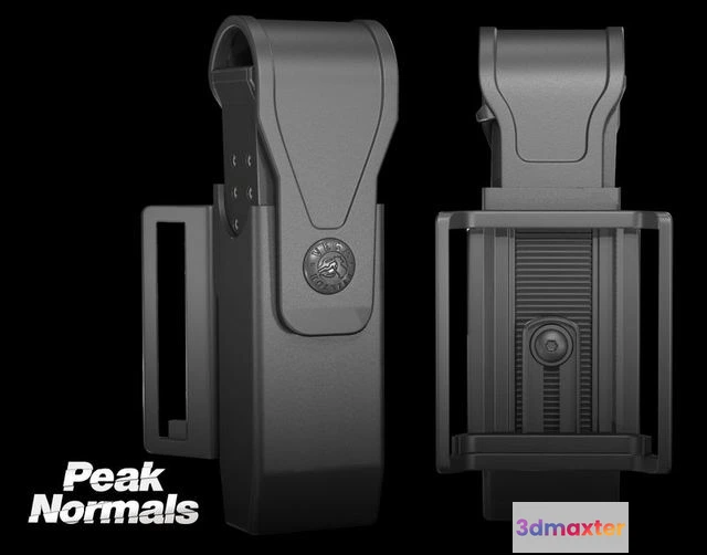 1532962 - PBR Game 3D Models - Vega Holsters - Magazine Carrier 3D Max