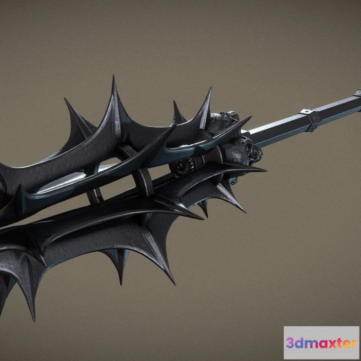 1533084 - PBR Game 3D Models - War Mace Omsx 3D Max