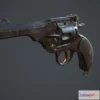 1533098 - PBR Game 3D Models - Webley MkV pistol 3D Max