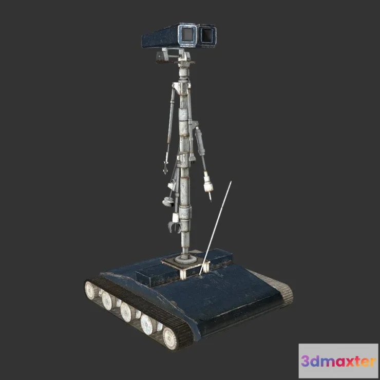 1533102 - PBR Game 3D Models - Wed 15 Treadwell Droid 3D Max