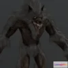 1533118 - PBR Game 3D Models - Werewolf 3D Max