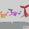 1533130 - PBR Game 3D Models - Whales 3D Max
