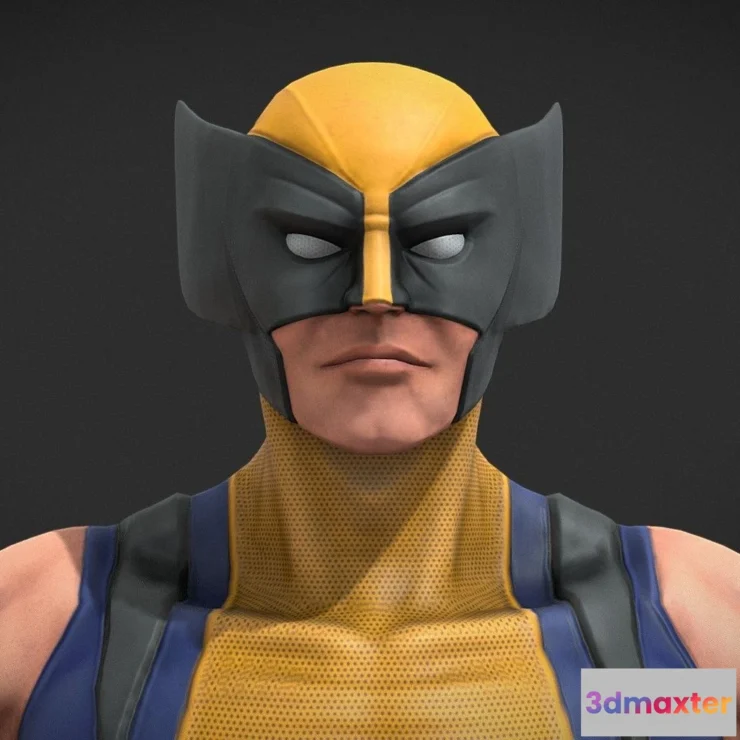 1533176 - PBR Game 3D Models - Wolverinex Men 3D Max