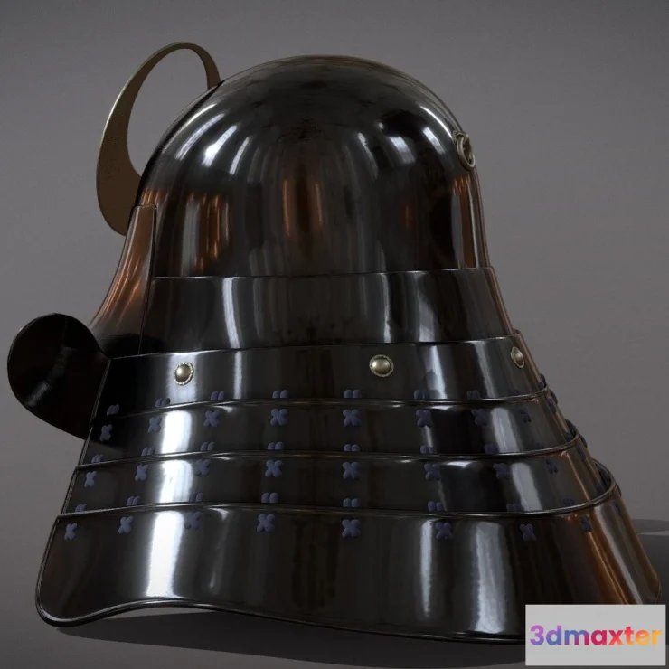 1533282 - PBR Game 3D Models - Zunari Kabuto Omsx 3D Max