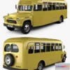 1533322 - PBR Game 3D Models - Chevrolet 6700 School Bus 1955 3D Max