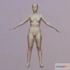 1533332 - PBR Game 3D Models - Eva 3Dscan Nudebody 3D Max