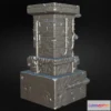 1533338 - PBR Game 3D Models - Genestealer Base 3D Max