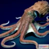 1533346 - PBR Game 3D Models - Giant Pacific Octopus 3D Max
