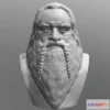 1533354 - PBR Game 3D Models - Gimli bust for 3d-printing 3D Max